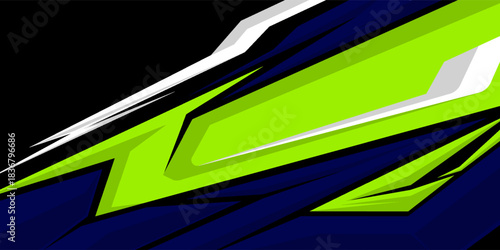 Abstract sporty background. Abstract racing graphic design, vector design for vehicle wrap, jersey, gamer, esport, racing car, rally, and adventure ready to print