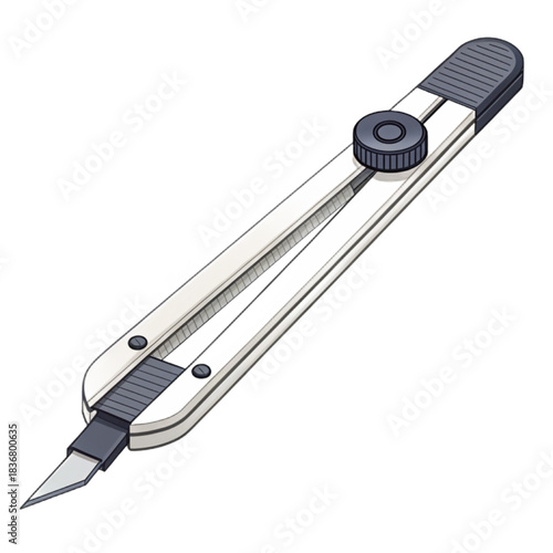 Precision cutting tool for crafting projects and design work, ideal for detailed paper cutting, scrapbooking, or model making with ultimate accuracy