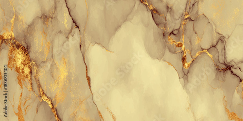 Creamy beige and gold onyx marble texture: abstract fluid flow stone surface with pale ivory onyx marble texture.