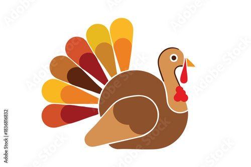 Thanksgiving Turkey Illustration