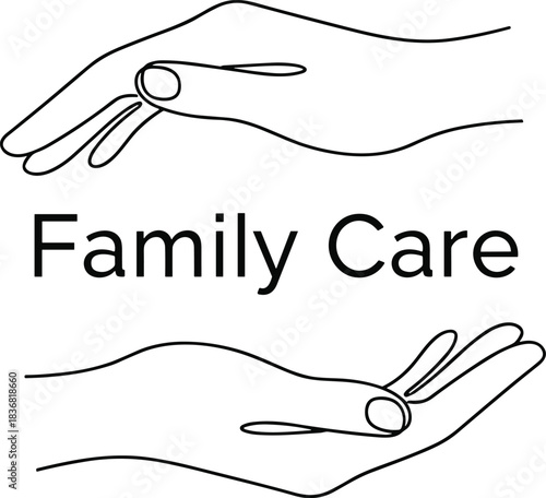 Collection of black silhouettes illustrating different family interactions, featuring parents playing with and holding babies and young children,