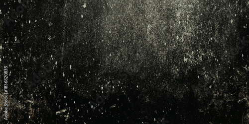 Abstract Black and White Grunge Texture Background with Vintage Distressed Effect with subtle scratches, stains, and eroded details.
