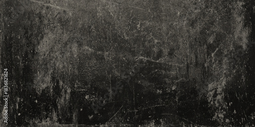 Dark grunge texture background with distressed concrete wall abstract vintage industrial backdrop.