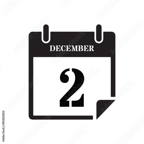 Black December Second Date Graphic