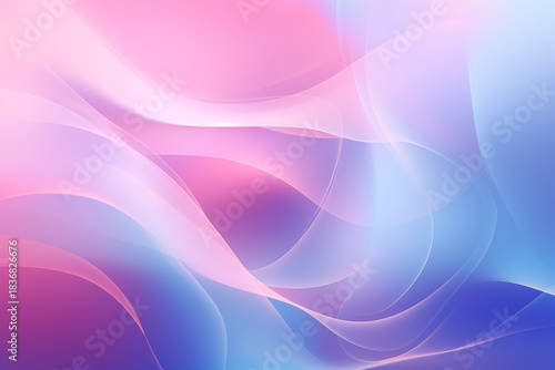 Soft fantasy gradient background with glowing spheres.