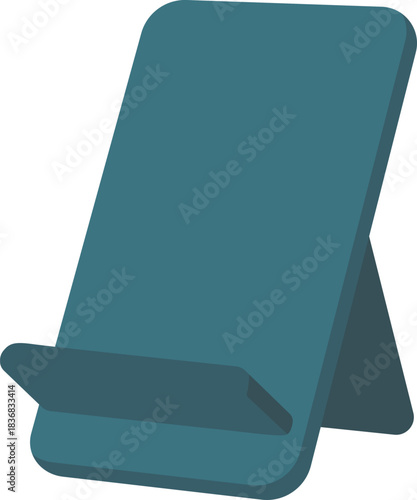 Angled phone stand