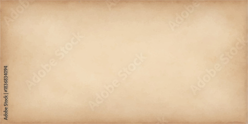 Vintage brown parchment texture background for an aged and stained page design