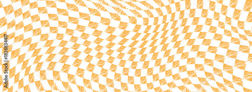 modern wave green checkered seamless pattern. green design eps10