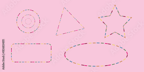 Colorful donut sprinkles seamless pattern. Strawberry candy cream background. Cake glaze icing overlay for decorative banner, poster, template. Cupcake or ice cream topping texture. eps Background