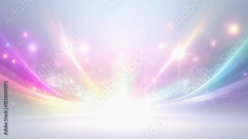 幻想的な光の背景素材	
