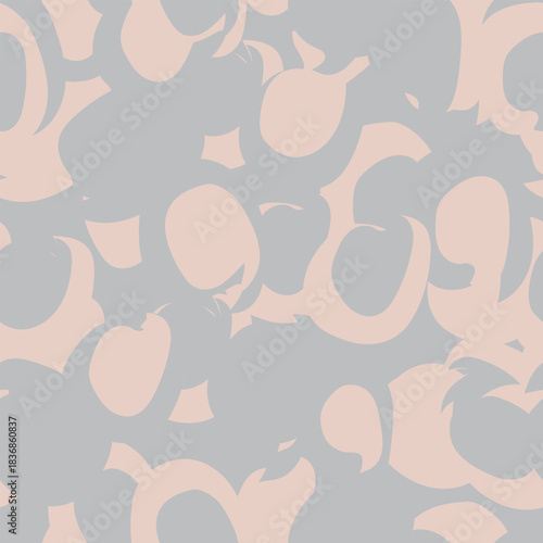 Pastels Abstract Seamless Pattern Design