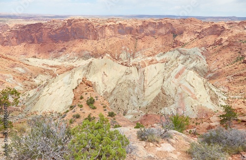 Upheaval Dome in Canyonlands' Island in The Sky district