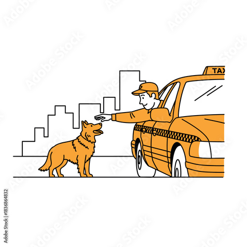 Tiger and cat isolated toy vector heavy construction transportation vehicle