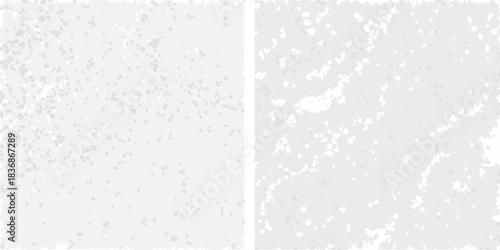 Subtle grunge texture overlay with two variations in light gray color