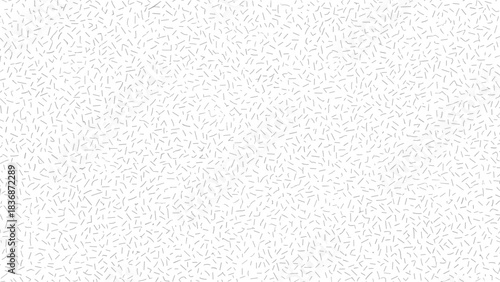 Abstract line segment texture, black strokes on white background, visual noise pattern, minimalist design element, flat vector illustration