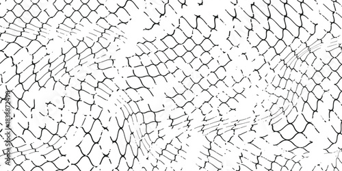 Mesh texture for fishing nets. Grunge pattern for sportswear or soccer goal, volleyball net, basketball hoop, hockey, athletics. Grunge  texture