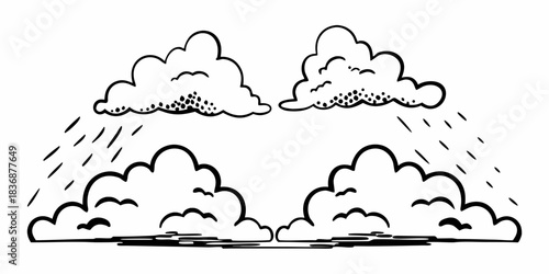 Steam condensation cumulus cloudy special effect 3d rendering png file