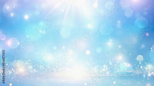 青い幻想的な背景	
