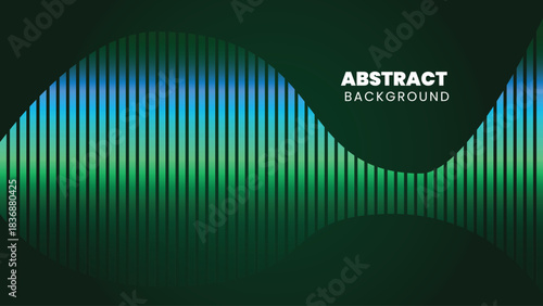 Energetic Abstract Red Orange Vertical Lines Background Vector