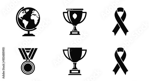 Awards and recognition symbols with global reach