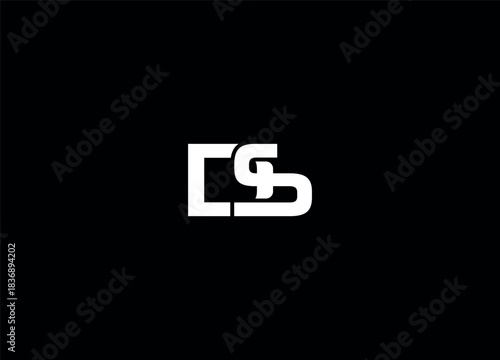 DS initial logo design and creative logo