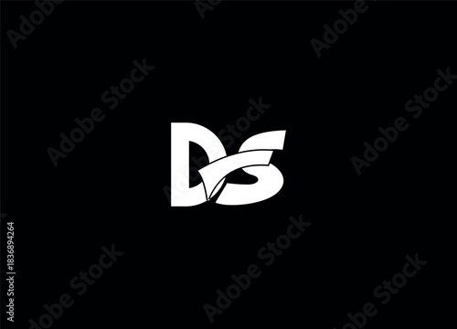 DS initial logo design and creative logo