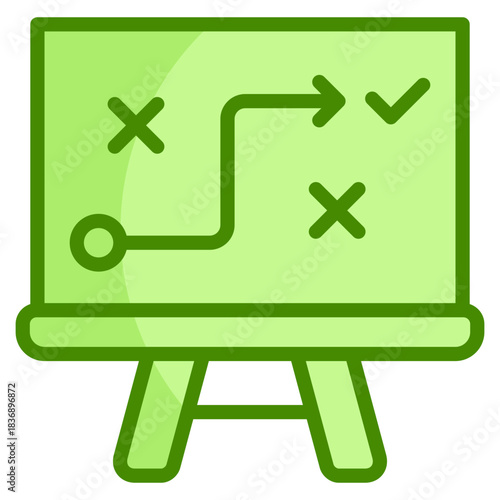 Strategic Roadmap Icon