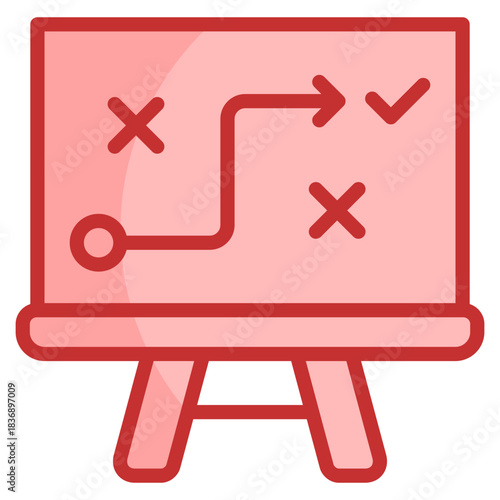 Strategic Roadmap Icon