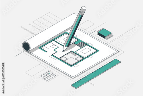 blueprint floorplan sketch rooms staircase entryway measurements