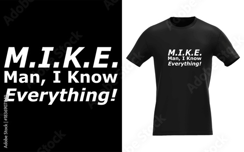 Funny M.I.K.E. MIKE Knows Everything