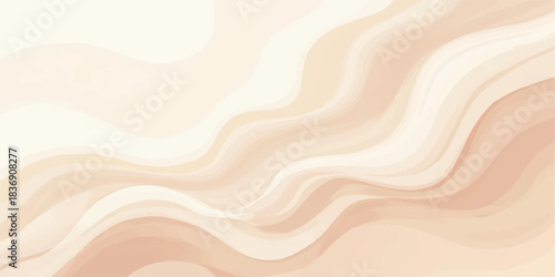 Abstract pink silk wave background vector illustration with flowing texture and shiny luxury design