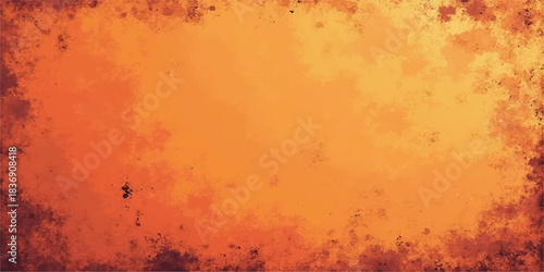 Red grunge textured vintage background with aged paper and paint