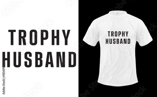 Funny Hubby Dad Joke Trophy Husband