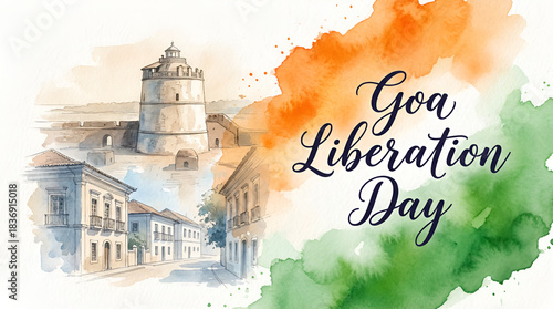 Goa Liberation Day India freedom concept.