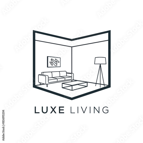 Elegant Living Room Interior Design with Modern Furniture and Minimalist Decor.