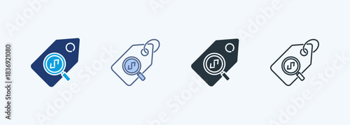 Meta Tag Multiple Style Icon Collection 