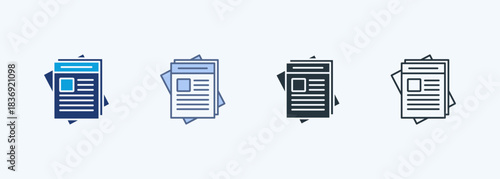 Press Release Multiple Style Icon Collection 