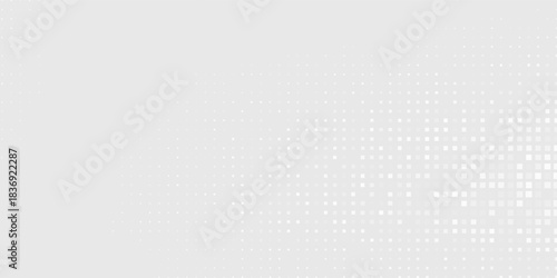Simple dot white gray wave light technology texture background. Abstract big data digital concept abstract simple art