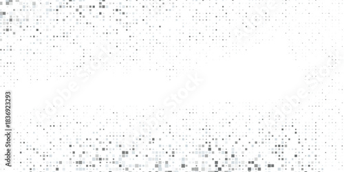 Rectangle design silver foil background with metal mirror texture. Chrome gradient surface simple