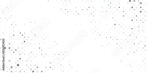 Dot abstract silver foil background with metal mirror texture. Chrome gradient surface design abstract modern