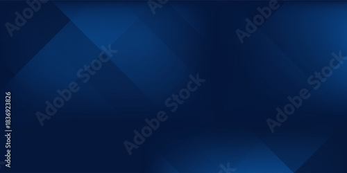 Design dark navy blue silver abstract pattern background. Geometric shape. Line triangle angle fold polygon diamond abstract simple design