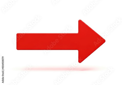 Free Download Solid three dimensional graphic indicator points directly toward the right side. - GFXLoad