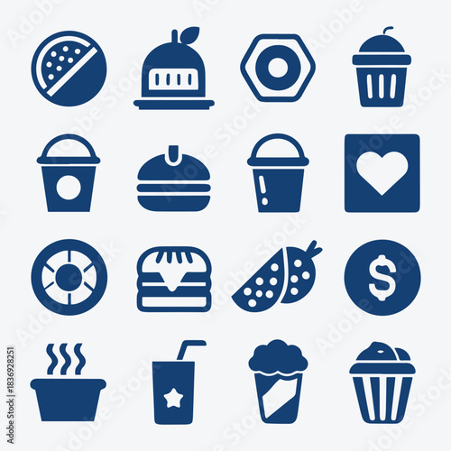 Editable Vector Food Icon Pack