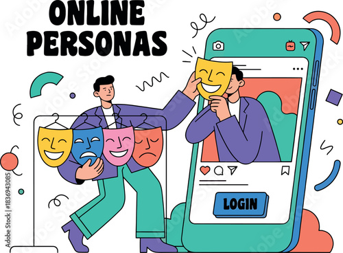 Online Personas and Identity on Social Media