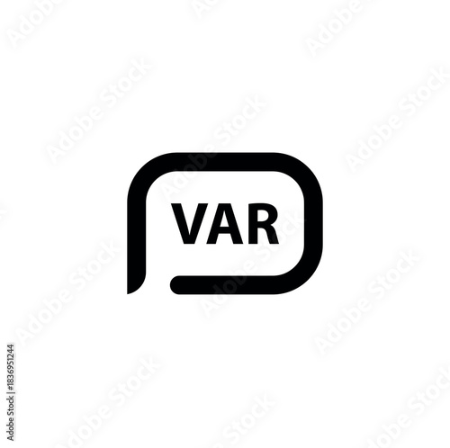 var icon on white background