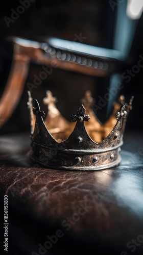 resting on throne symbolizing legendary rulers of forgotten kingdoms