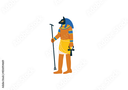 古代エジプトの神アヌビス