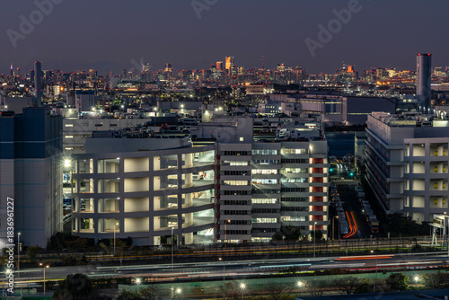 神奈川県川崎市東扇島の風景