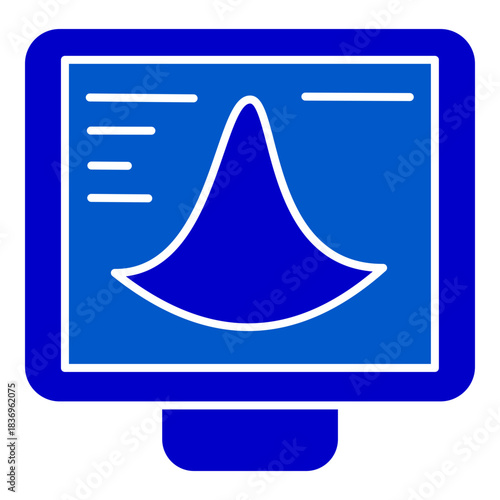 Echocardiogram Monitor Screen