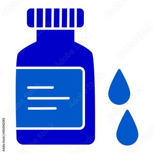 Medicine Bottle Liquid Drops
